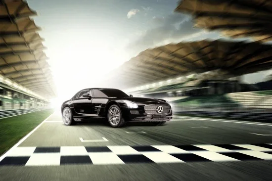 Carson 1:24 M.-Benz SLS AMG 2.4G 100% RTR black — image 6 of 13