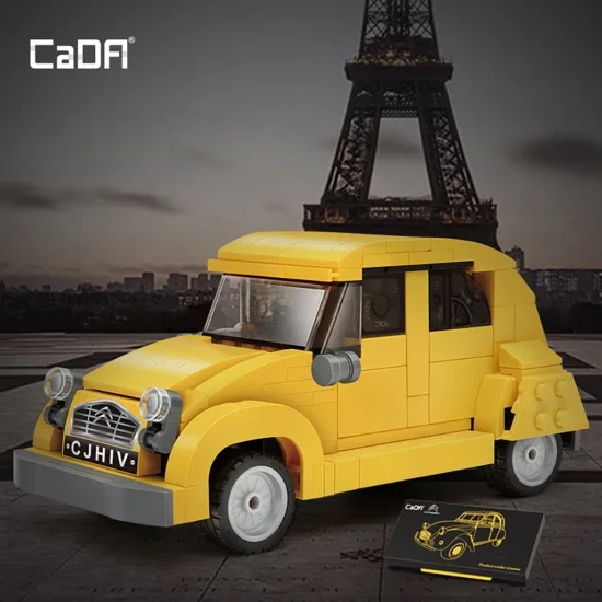 1:24 Citroen 2CV retro car - 298pcs — image 9 of 12