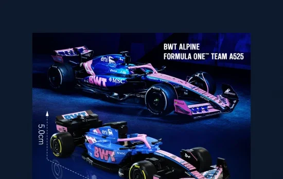 1:24 BWT Alpine F1 Team A525 Racing Car - 300 pcs &mdash; image 12 of 18