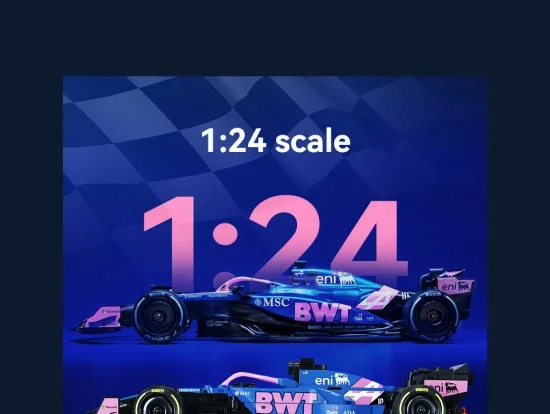 1:24 BWT Alpine F1 Team A525 Racing Car - 300 pcs &mdash; image 11 of 18