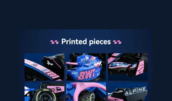 1:24 BWT Alpine F1 Team A525 Racing Car - 300 pcs &mdash; image 9 of 18