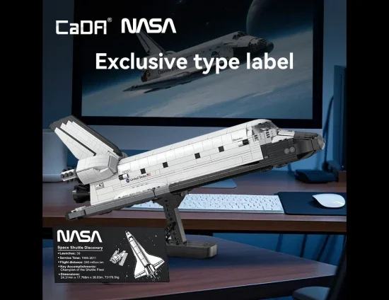 NASA Space Shuttle Discovery - 1827 pcs — image 4 of 8