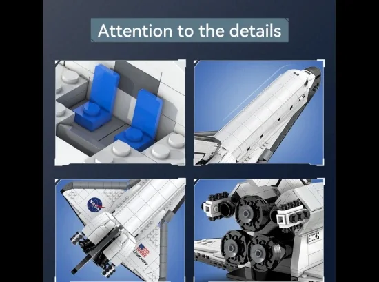 NASA Space Shuttle Discovery - 1827 pcs — image 8 of 8