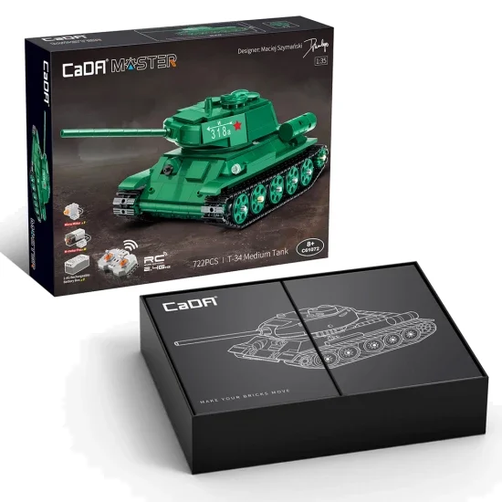 T34 Medium Tank - 722pcs — image 2 of 6