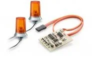 Tamiya Orange Flashing Light 15X10mm (2)