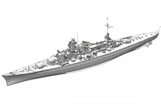 Dragon 1/350 German Battleship Scharnhorst — image 1 of 2
