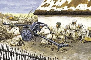 Dragon 5Cm Pak 38 W/Fallschirmjager — image 1 of 3