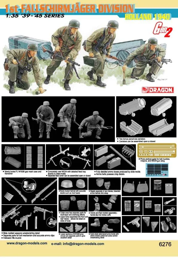 Dragon 1st Fallschirmjager Division (Holland 1940) (Gen2) — image 3 of 3