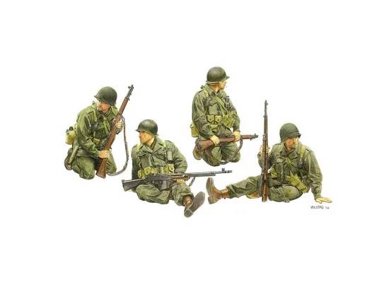 Dragon 1/35 US Army Tank Riders 1944-45 — image 1 of 2