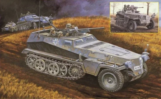 Dragon 1/35 Sd.Kfz.250 Ausf.A Schüetzenpanzerwagen (2 in 1) — image 1 of 2