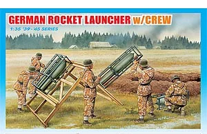 Dragon 1/35 German Rocket Launcher W/Crew — image 1 of 2
