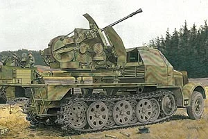 Dragon 1/35Sd.Kfz 7 W/3.7Cm Flak — image 1 of 2