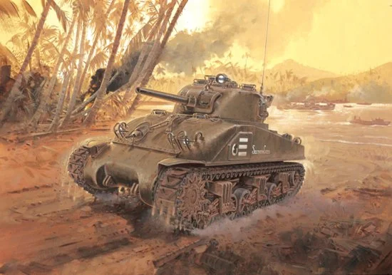 Dragon 1/35 M4 Sherman Composite Hull Pto — image 1 of 2
