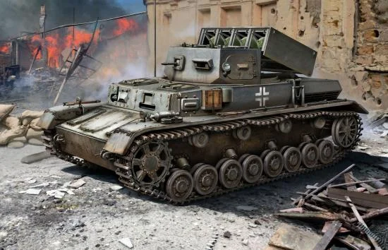 Dragon 1/35 Raketenwerfer auf Fahrgestell Pz.Kpfw.IV — image 1 of 3