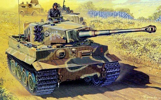 Dragon Sd.Kfz. 181 Tiger-1 Lat Prod W/Zimm &mdash; image 2 of 2