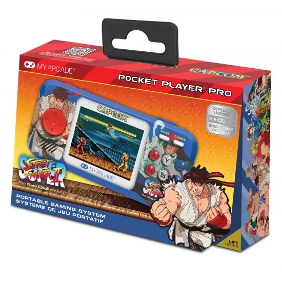 My Arcade Super Street Fighter II Pocket Player Pro Portable Gaming System (2 Games In 1) — image 8 of 10