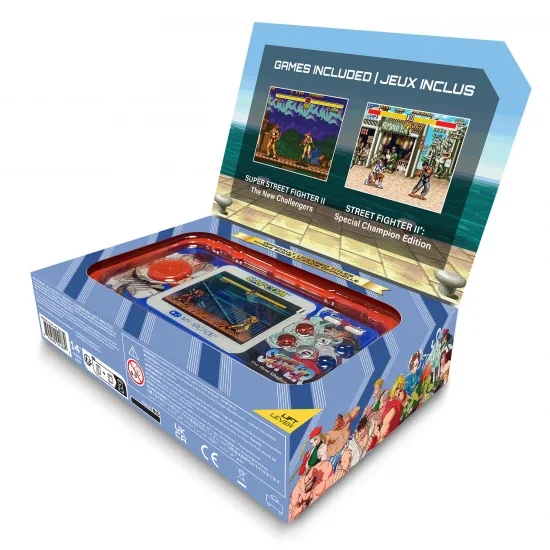 My Arcade Super Street Fighter II Pocket Player Pro Portable Gaming System (2 Games In 1) — image 7 of 10
