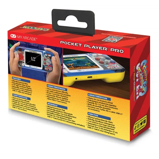 My Arcade Super Street Fighter II Pocket Player Pro Portable Gaming System (2 Games In 1) — image 6 of 10