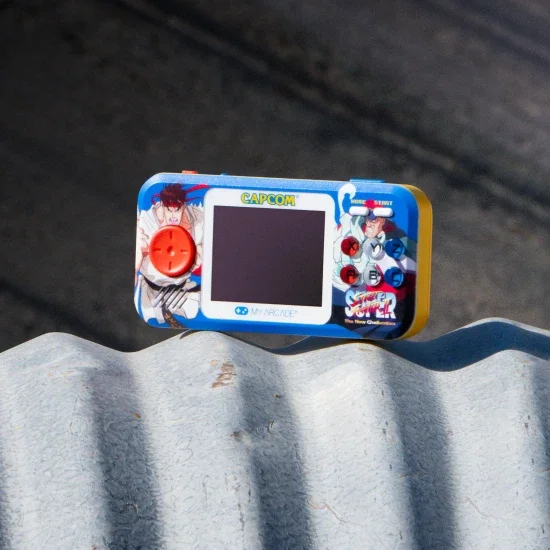 My Arcade Super Street Fighter II Pocket Player Pro Portable Gaming System (2 Games In 1) — image 5 of 10