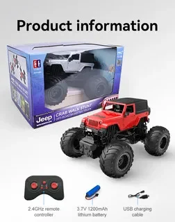Jeep Wrangler RC Crab-Stunt Monster Truck — image 3 of 10