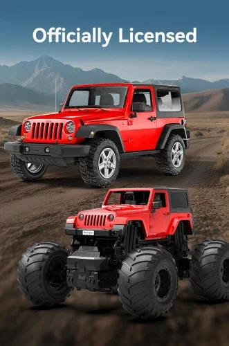 Jeep Wrangler RC Crab-Stunt Monster Truck — image 2 of 10