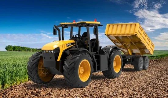 EE 1:24 JCB Fastrac 4220 Tractor With Trailer — image 2 of 5