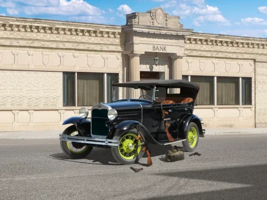 Ford Model A Gangster Car — image 1 of 15