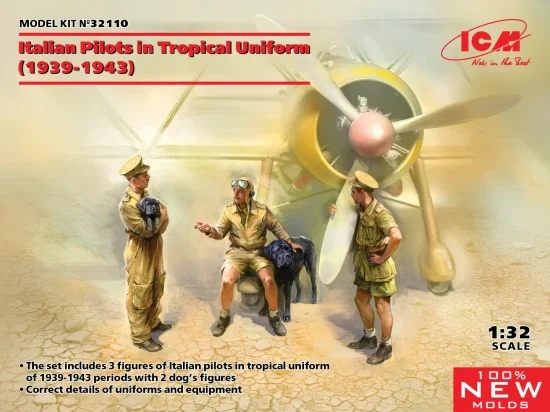 Italian Pilots in Tropical Uniform (1939-1943) — image 2 of 3