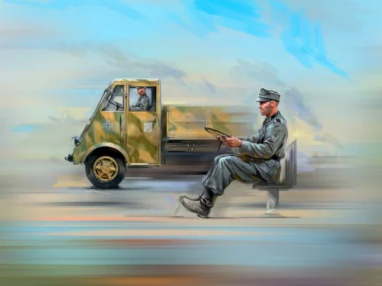 Lastkraftwagen 3 - 5 t AHN with German Drivers — image 1 of 3