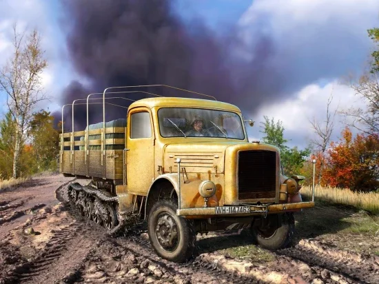 KHD S3000/SS M Maultier - WWII German Semi-Tracked Truck — image 1 of 3