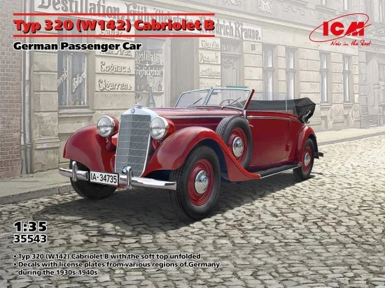 Typ 320 (W142) Cabriolet B - German Passenger Car — image 2 of 3