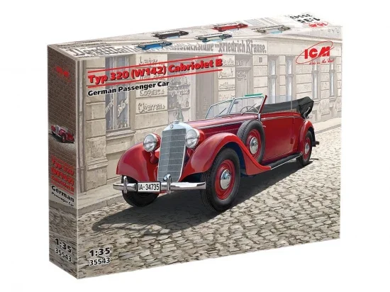 Typ 320 (W142) Cabriolet B - German Passenger Car — image 3 of 3