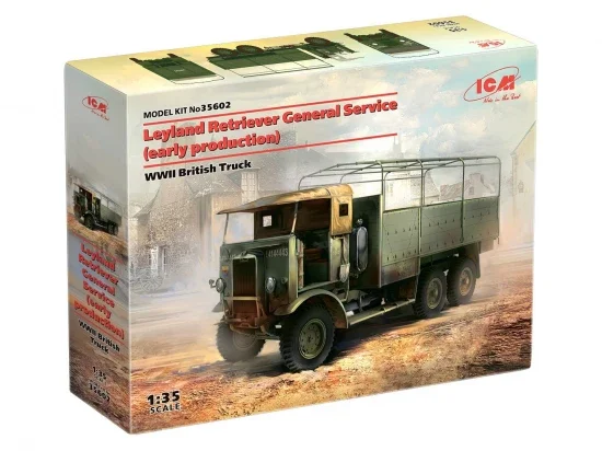 Leyland Retriever General Service (early production) - WWII British Truck &mdash; image 9 of 11