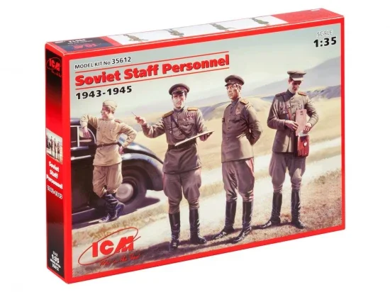 Soviet Staff Personnel (1943-1945) (4 figures) &mdash; image 3 of 3