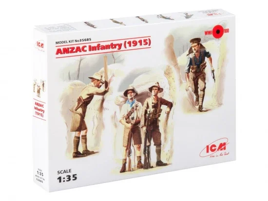 ANZAC Infantry (1915) (4 figures) &mdash; image 3 of 3