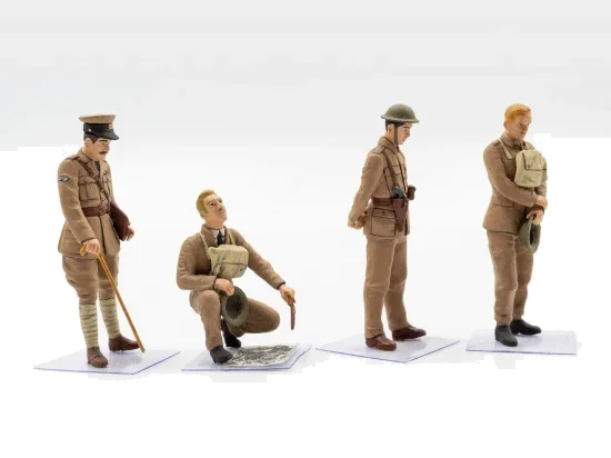WWI British Tank Crew 4 Figures &mdash; image 3 of 13