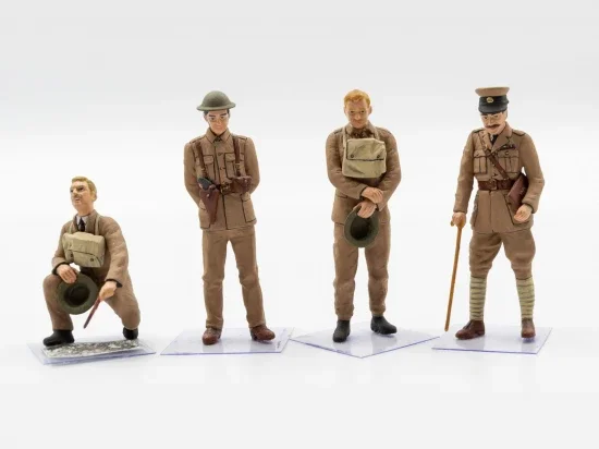 WWI British Tank Crew 4 Figures &mdash; image 13 of 13