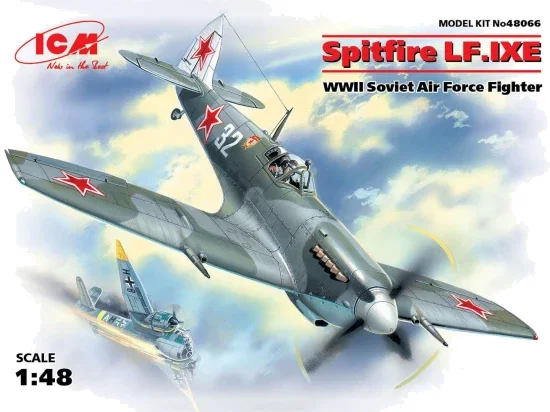 Spitfire LF.IXE - WWII Soviet Air Force Fighter — image 9 of 10