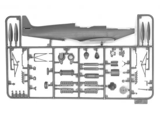 Spitfire LF.IXE - WWII Soviet Air Force Fighter — image 7 of 10