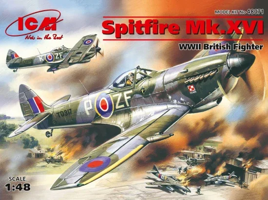 Spitfire Mk.XVI - WWII British Fighter — image 9 of 10
