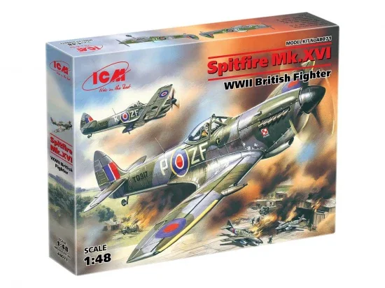 Spitfire Mk.XVI - WWII British Fighter — image 8 of 10