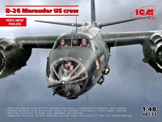 B-26 Marauder U.S. Crew (4 Figures) — image 2 of 6