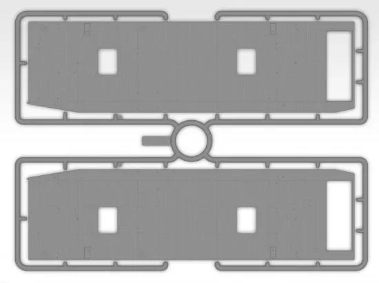 Universal Military Pod with M8A1 US Landing Mat — image 4 of 11