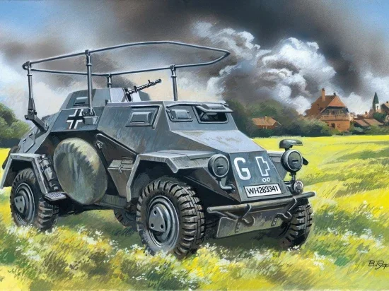 Sd.Kfz.223 - German Radio Communication Vehicle — image 1 of 3