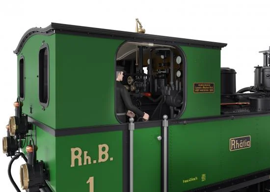 LGB Rhb Metal Steam Loco G 3/4 Rhatia — image 3 of 7
