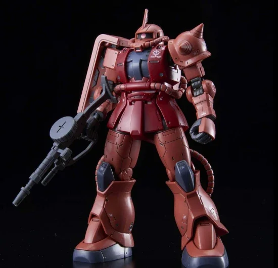 HG 1:144 MS-06S Zaku II Principality of Zeon Char Aznables Mobile Suit (Red Comet Version) — image 1 of 4