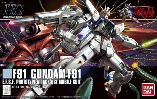 HGUC 1:144 Gundam F91 — image 2 of 3
