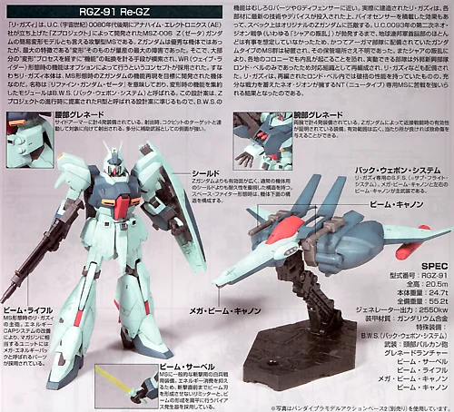 HGUC 1:144 Re-GZ — image 5 of 5