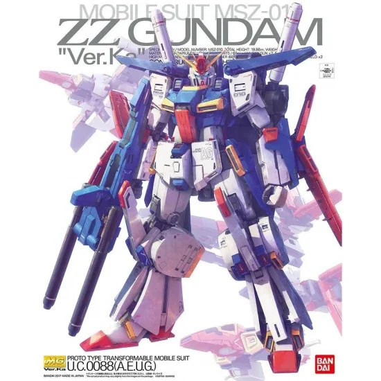 MG 1:100 ZZ Gundam Version Ka &mdash; image 2 of 3