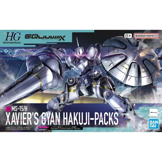 HG 1:144 Xaviers Gyan Hakuji-Packs — image 16 of 17